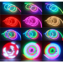 RGB Pixel Bright Led Strip Lights , Waterproof IP67 Commercial Led Rope Lights