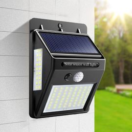 Lumière solaire rechargeable de capteur de mouvement "MARCHE/ARRÊT" automatiquement pour le jardin extérieur